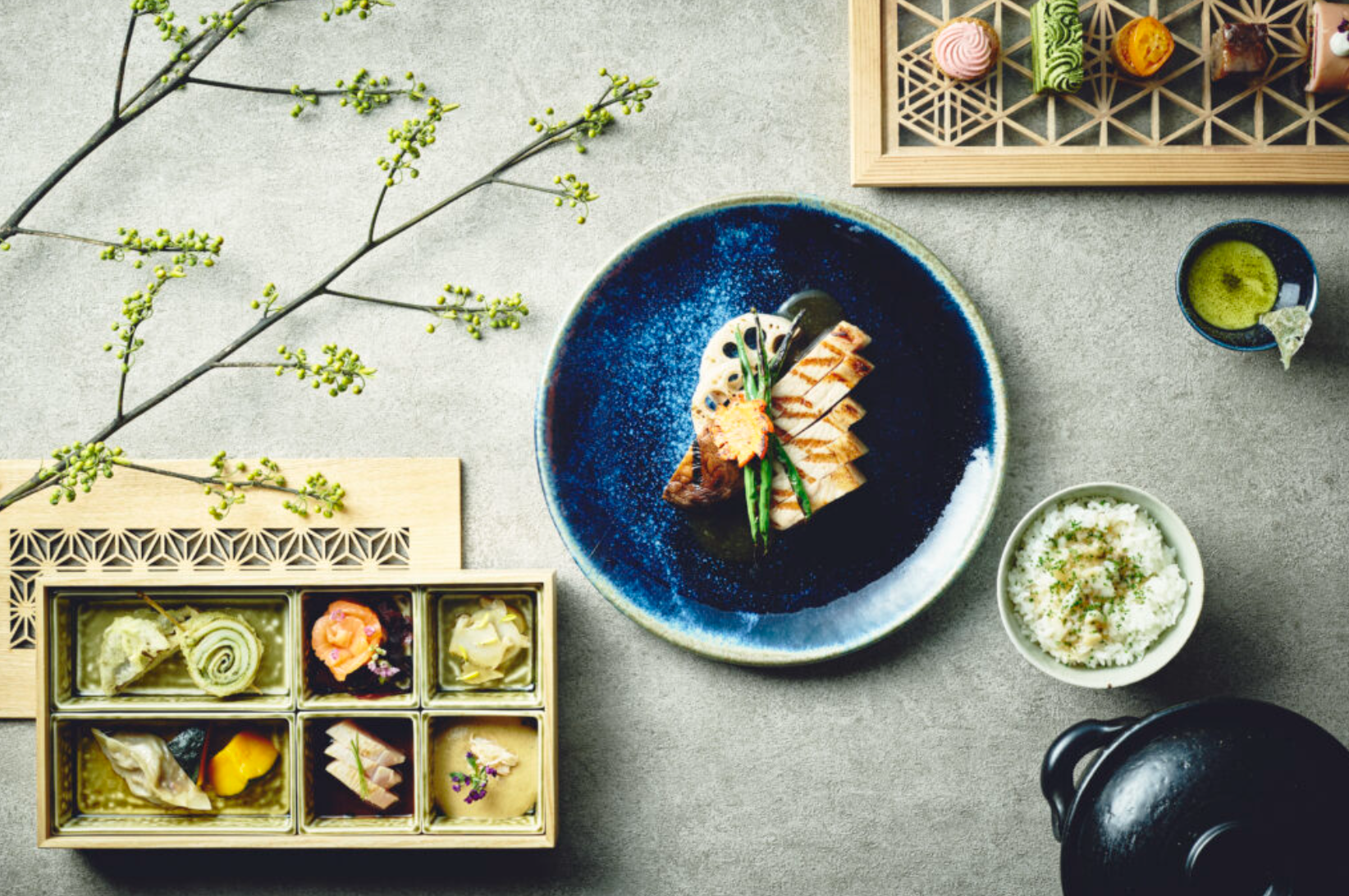 SAWAKAのコース料理とワインのペアリング