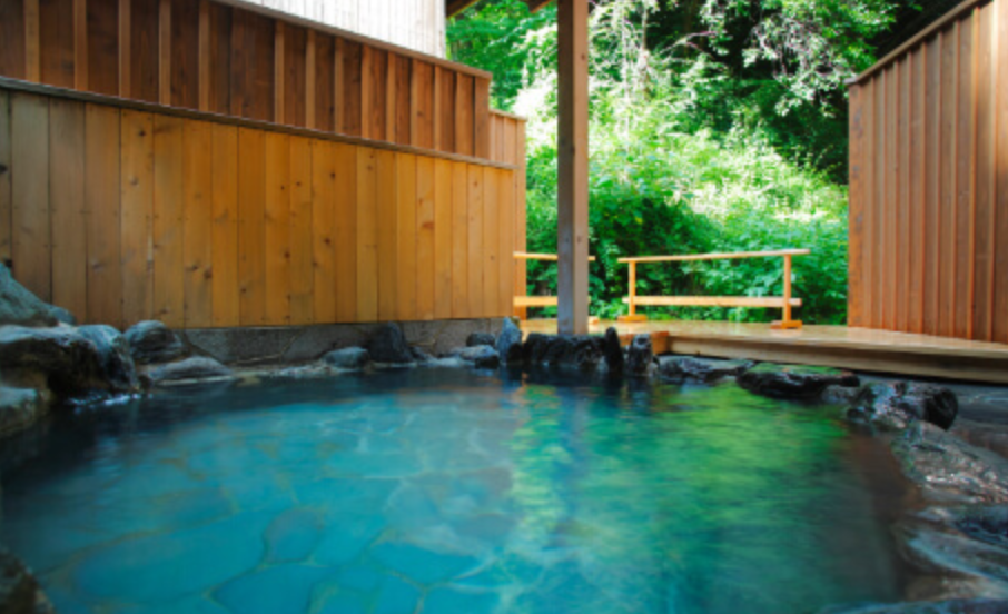 湯主一條 源泉かけ流しの薬湯