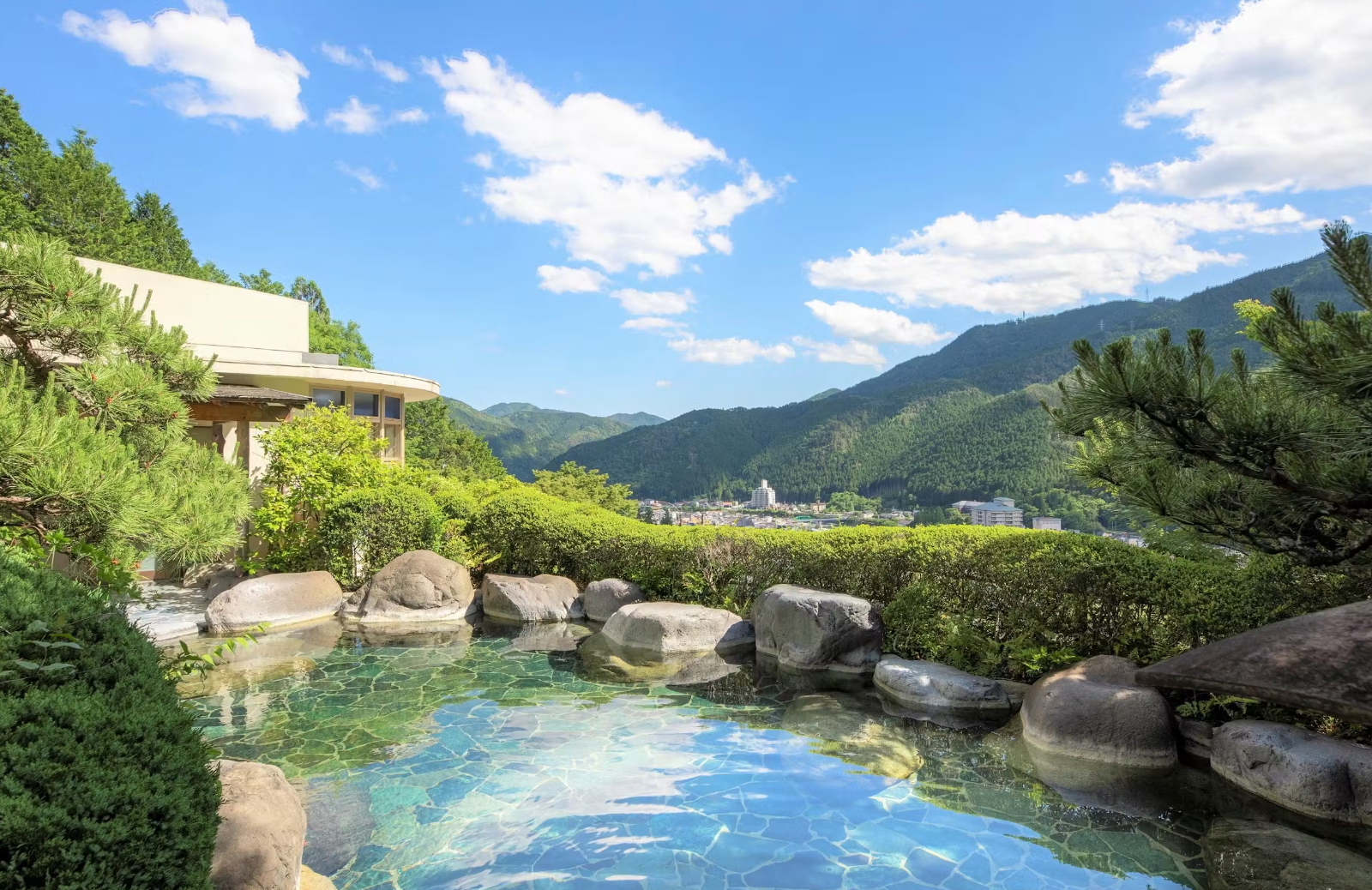 下呂温泉 湯之島館 展望露天風呂